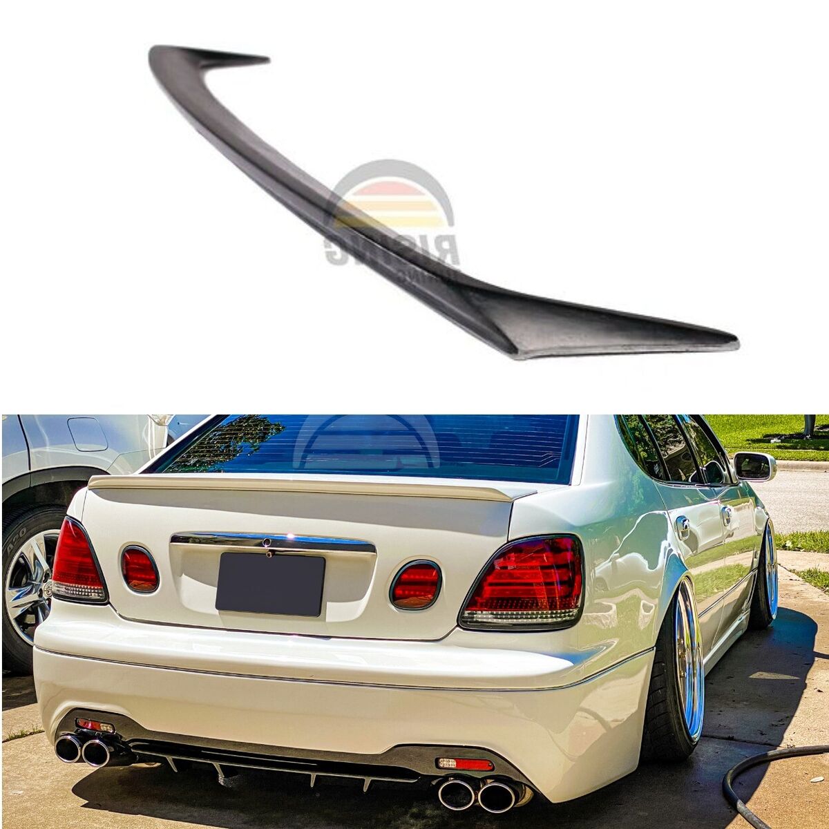 Spoiler Ducktail K'spec Silk Blaze for Lexus GS300 GS400 Spoiler Ducktail K'spec Silk Blaze for Lexus GS300 GS400