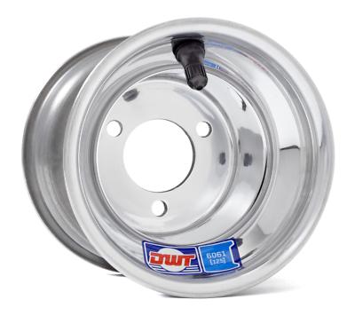 Honda ATC 70 DWT Polished Aluminum Blue Label Rear Wheel Rim 8'' 8X8 4+4 3x100
