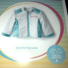 American Girl Doll Joss's Cheer Team Jacket New & Sealed in Box 2020 GOTY Joss