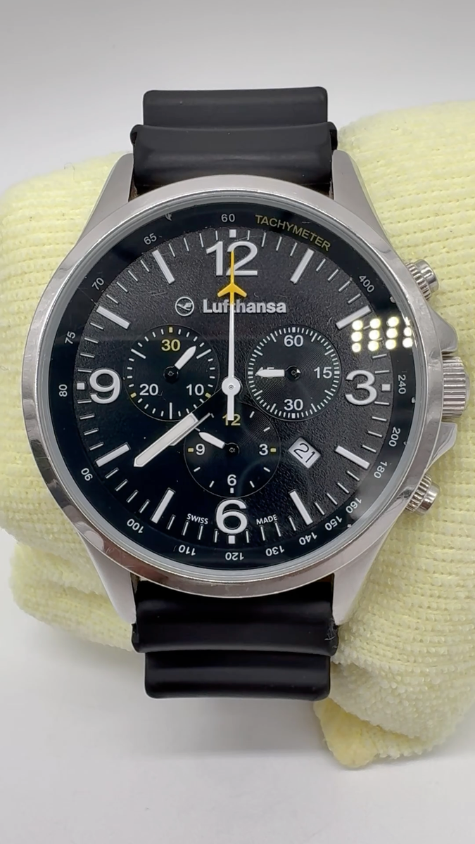Limited Edition Lufthansa Boeing 747 Chronograph Waterproof