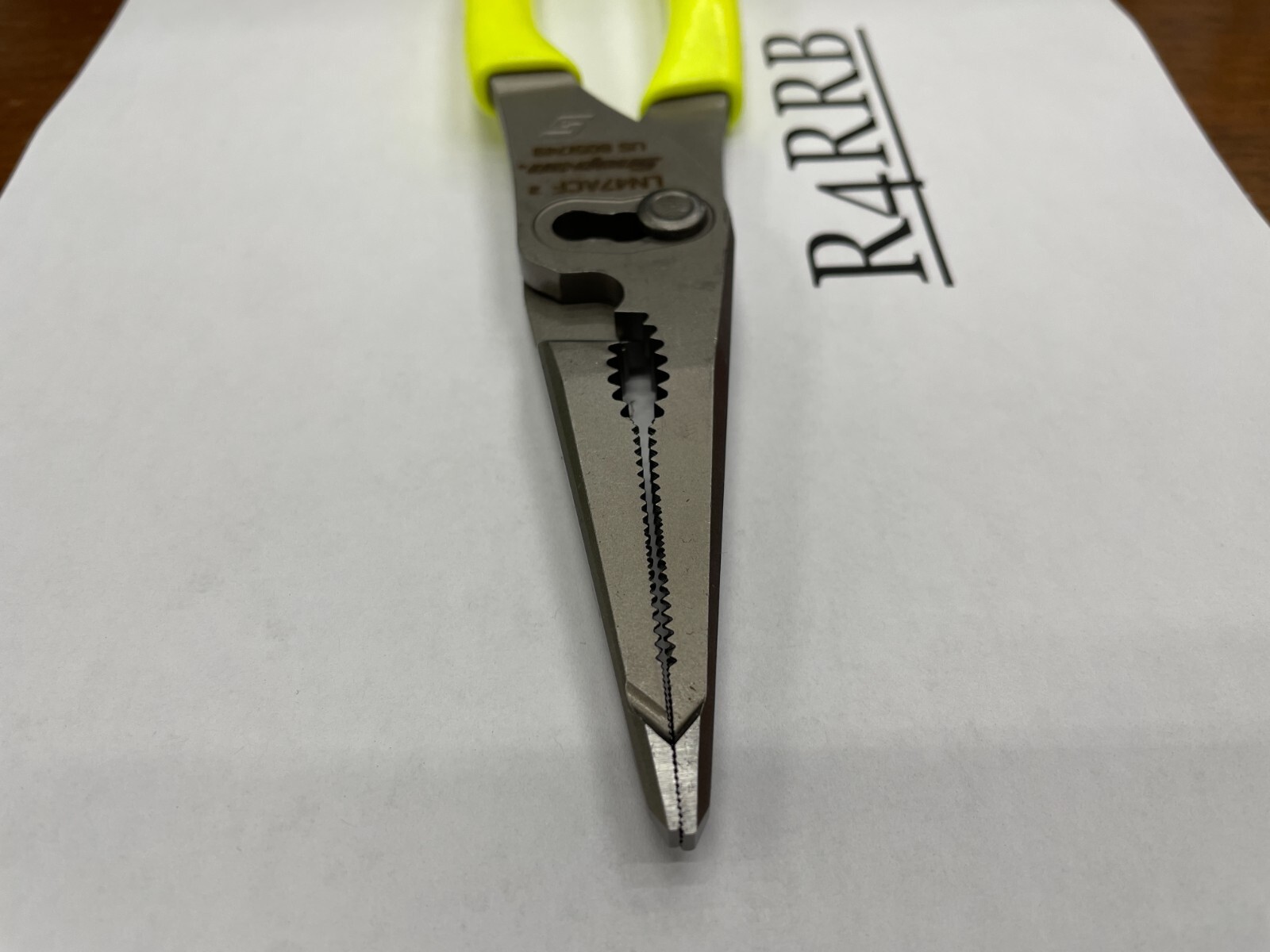 Snap-On Tools USA NEW HIVIZ 9" Soft Grip Long Nose Slip Joint Pliers ...