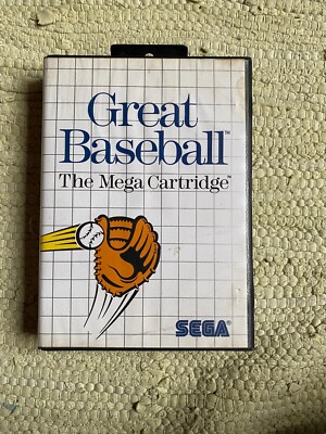 Sega Master System Great Baseball mit OVP  Multi Language 