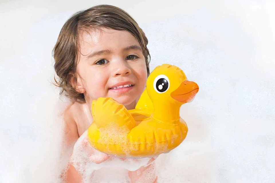 Wasserspielzeug Badespielzeug Intex aufblasbar f. Pool Flamingo Ente Wal Fisch - Bild 2 von 4