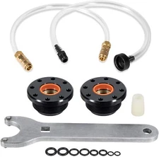 Front Mount Hydraulic Steering Cylinder Seal Kit and Bleed Kit For Seastar