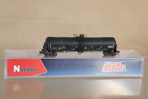 BLMA MODELS BLMA20001 N WEATHERED TRINITY RAIL CRUDE OIL TANK CAR TILX 350321 nv