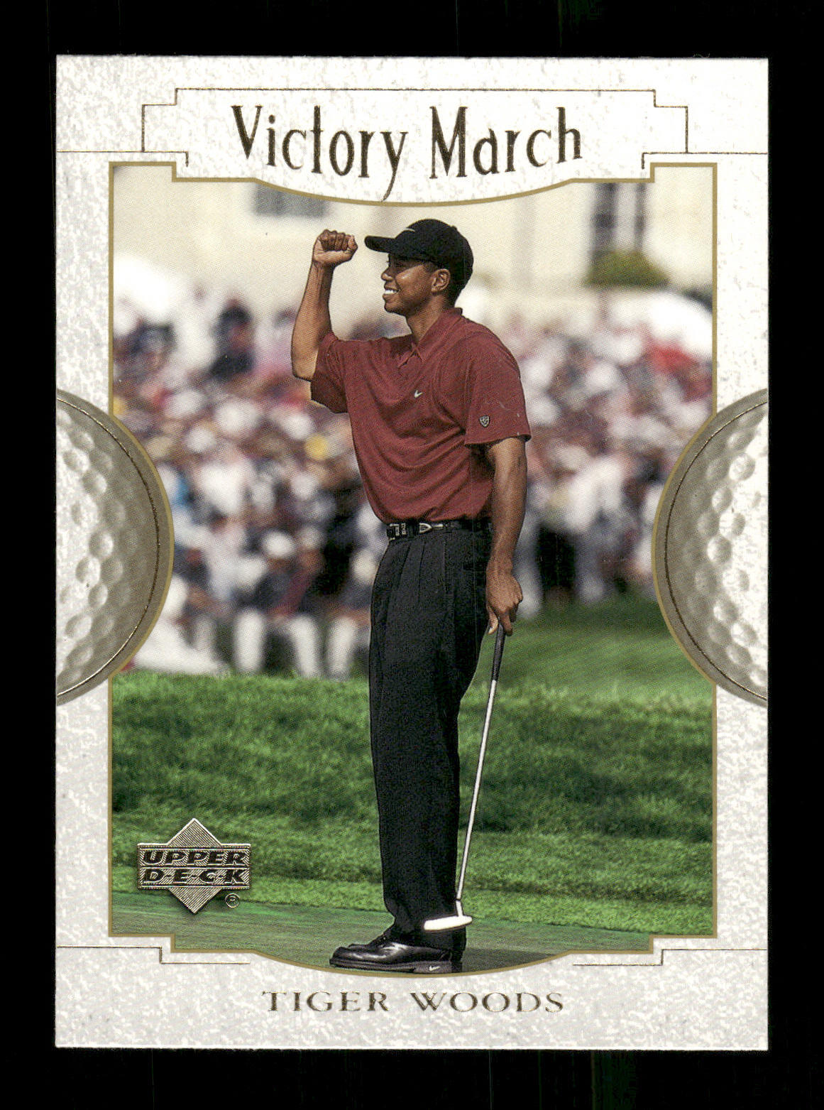 Tiger Woods 2001 Upper Deck Victory March #151