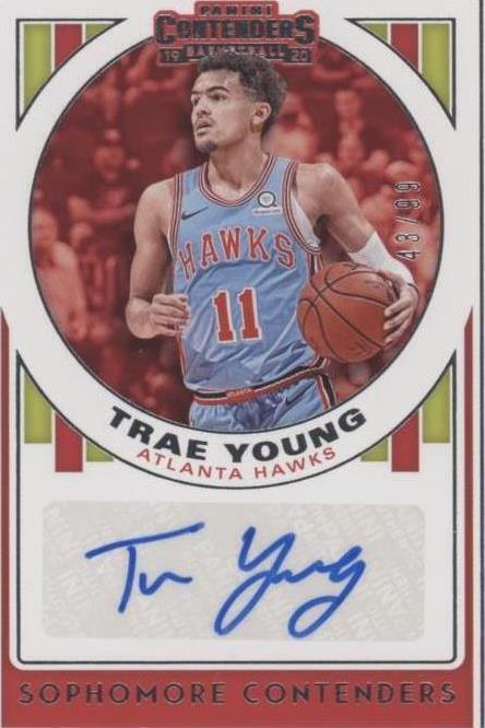 2019-20 Panini Contenders Optic - Trae Young #SC-TYG for sale | eBay