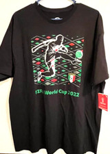 FIFA World Cup 2022 T Shirt Black Mexico XL Futbol Soccer New NWT