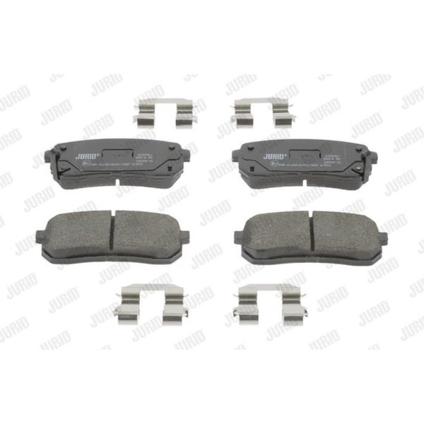 Jurid BremsbeläGe Hinten FüR KIA Sorento III Carnival/Grand Hyundai H-1-image