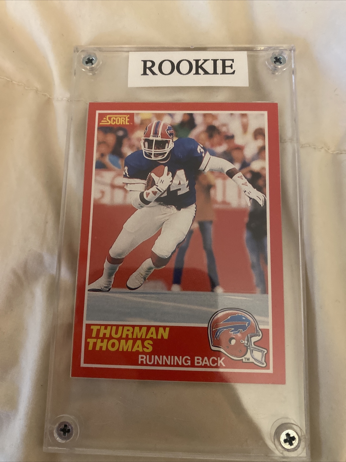 Thurman Thomas 1989 Score ROOKIE CARD #211