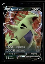 Tyranitar V 158/264 Holo V Rare Fusion Strike Pokemon Near Mint