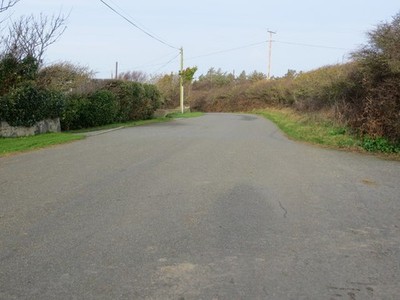 Photo A3 Lane at Grugmor Rhydwyn Looking north-westward. c2017