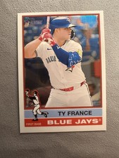 Ty France 2025 Heritage High Number #644 Blue Jays Chrome