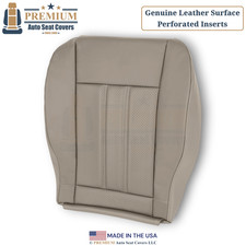 2011-16 For Chrysler Towncountry Genuine Leather Perf Driver Bottom Cover Frost