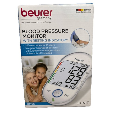#ad Beurer BM55 Blood Pressure Monitor with Resting Indicator Easy To Read New $39.95