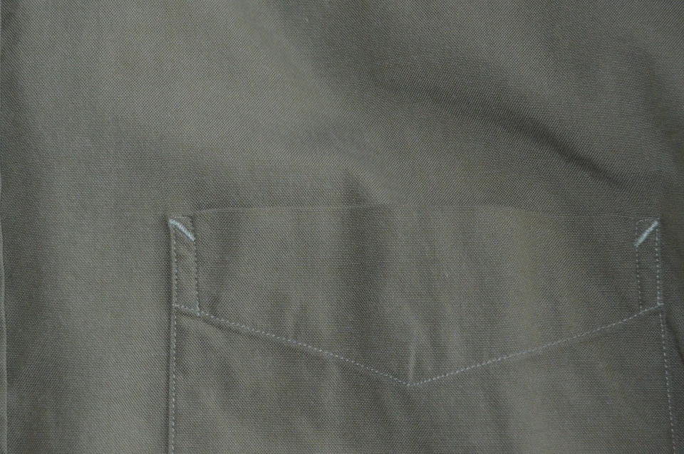 Tommy Hilfiger Green Cotton  18 36/37 Button Up Dress Shirt - Image 4 of 4