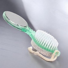 4 In 1 Foot Care Stone Callus Brush Pumice Scrubber Pedicure Exfoliate 1 Pack