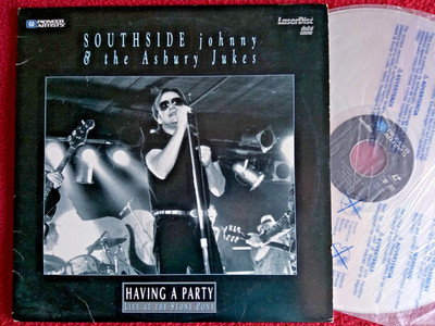 Southside Johnny & The Asbury Jukes  - Having a Party 1991 Stone Pony  Laserdisc