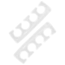 2 Pcs Silicon Separated Toe Dividers Separaters Toenail Separator