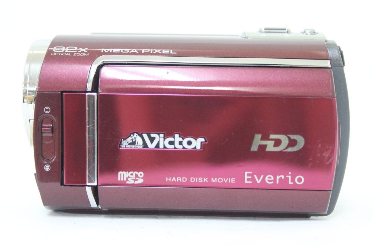【動作確認ＯＫ】JVC Everio GZ-HM280 バッテリー2個 ピンク 動作確認OK】JVC Everio GZ-HM280 バッテリー2個 ピンク 新大