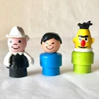 Little People Fisher-Price Figures Vintage Fireman Asian Boy Sesame Street Bert