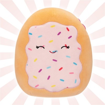 Squishmallows 7.5'' Fresa the Pink Toaster Pastry Stuffed Plush Toy