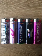 5 PC BIC Standard Regular Sized Premium Vinyl Wrapped Playboy Set