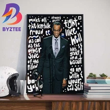 NEW Make All The Kinfolk Proud Stuart Scott Fight Like Hell Poster Home Decor