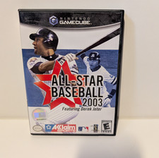AllStar Baseball 2003 Nintendo GameCube Complete + Manual CIB