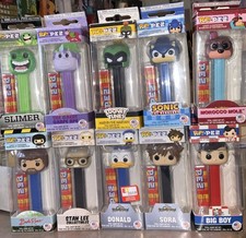 Funko Pop Pez Candy Dispenser Lot of 10 Assorted Characters