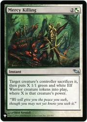 Mercy Killing #231/301 (The List) - MTG