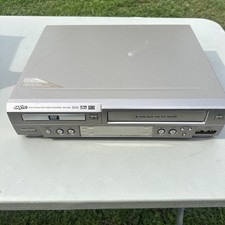 Sanyo DVW-5000 DVD/VCR Combo Player VHS 4-Head Hi-Fi Recorder No Remote Works