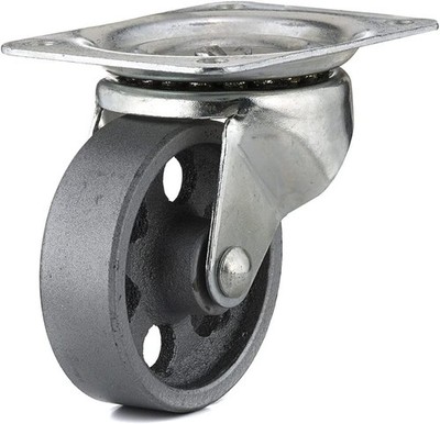 Caster - Swivel - Metal Wheel - 4''
