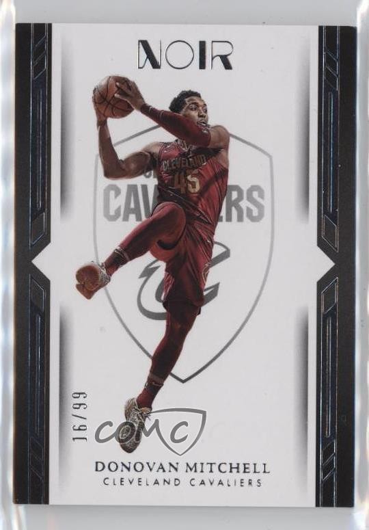 2022-23 Panini Noir Icon Edition 16/99 Donovan Mitchell #122 1d0h