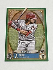 2021 Topps Gypsy Queen Baseball Green #57 - Alec Bohm RC - Philadelphia Phillies
