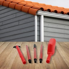 Plastic For Eaves Cleaning Kit with Shovel Rake and 3 Connectable Poles