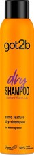 got2b Dry Shampoo Instant Fresh Up Extra Texture 200 ml, Cleans & Refreshes, 14.85 per litre