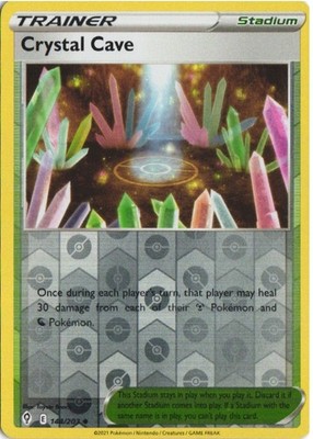 Crystal Cave Reverse Holo #144/203 - SWSH07: Evolving Skies - NM