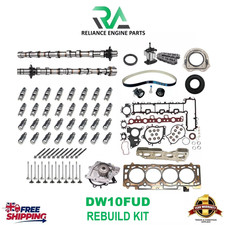 CITROEN PEUGEOT 2.0 DIESEL DW10FUD INLET EXHAUST CAMSHAFTS WITH REBUILD PARTS