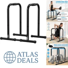 Heavy Duty Dip Station for Ultimate Upper Body Strength - Adjustable & Durable