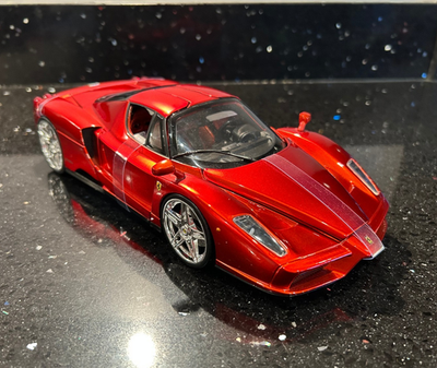 ENZO FERRARI 1/18 Enzo Ferrari ミニカー YELLOW Wheels Custom 1:18 EDITION ELITE WHEELS HOT ミニカー