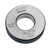 Mitutoyo 177-287 - Setting Ring .8"