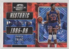 2018-19 Panini Contenders Optic Red Cracked Ice Prizm Patrick Ewing #13 HOF fm0