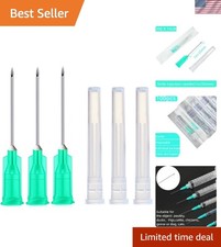 100 Pack 21Ga 1 Inch Sterile Disposable Injection Needles   Effortless Precision