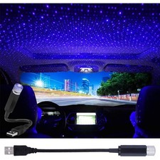 USB Car Star Projector Night Light Adjustable Romantic Starry Sky Projector