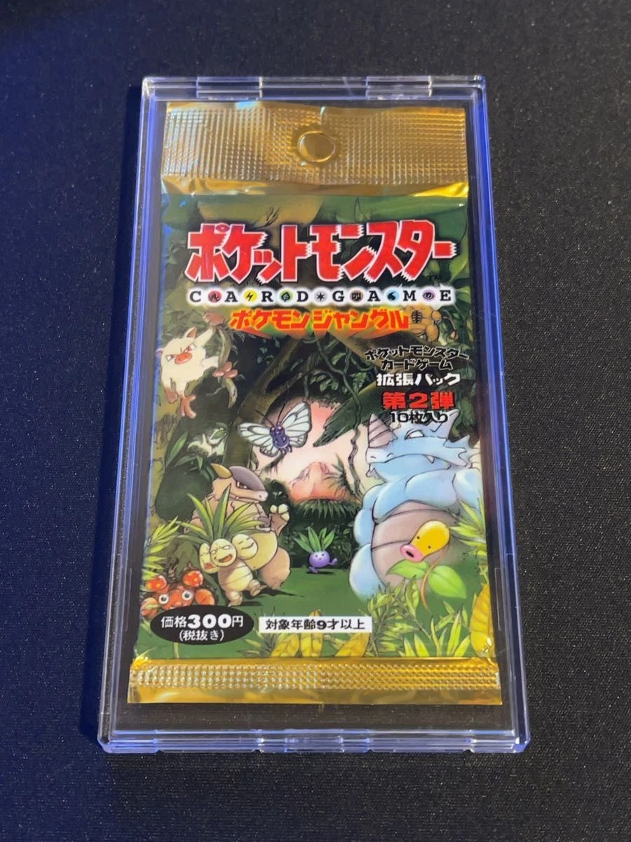 Pokémon TCG Jungle Sealed Collectible Card Game Packs in Japanese