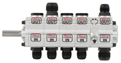Peterson Fluid Systems For R4 5-Stage Oil Pump - High Volume, Rear Drive