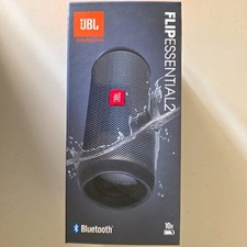 JBL Flip Essential 2 Portable Bluetooth Waterproof Speaker, Black