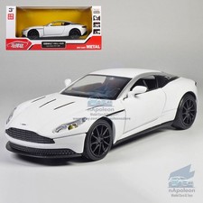 Aston Martin DB11 AMR Cupé 1:32 Modelo Coche Diecast Vehículo de Juguete Regalo Niños Blanco