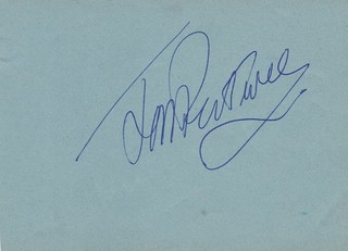 Jon Pertwee Doctor Who & Worzel Gummidge SIGNED AUTOGRAPH ALBUM BOOK PAGE